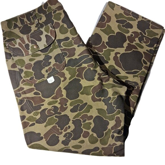 CARHARTT Camo Pants46 x 34Vintage Duck CamouflageWU103Made in USANEW